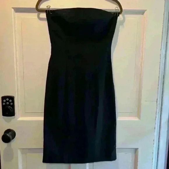 Guess Little Black Strapless Dress Juniors Size 11 - Picture 1 of 6